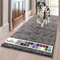 Muddy Mat® | Super Absorbent Door Mat Indoor, Microfiber Quick Dry Chenille Entryway Rug, Non-Slip Front Door Mat, Indoor Mats for Entryway, Machine Washable Pet Rug, Charcoal 24" x 120"