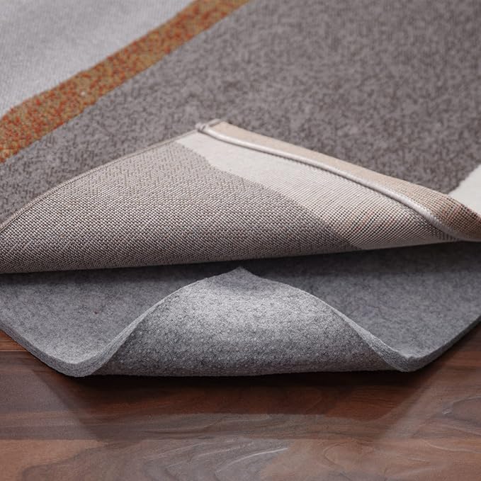 Resare Non Slip Rug Pad Gripper - 2x7 Feet 1/4" Extra Thick Felt Under Rug for Runner Rugs and Hardwood Floors,Super Cushioned Non Skid Carpet Padding