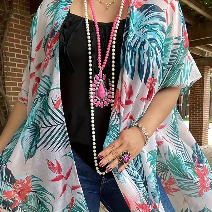 Moss Rose Women Summer Bikini Kimono Bathing Suit Cover Ups for Swimwear