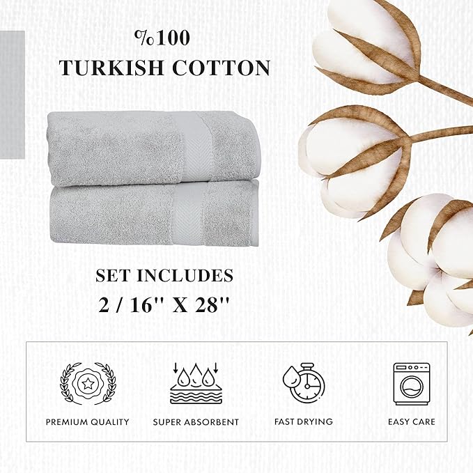 Personalized Towels - Customized Turkish Cotton Towel Set, Monogrammed Towels with Initials, Name & Embroidery, Idea for Weddings, Bridal Showers, Anniversaries, Housewarming, New Home
