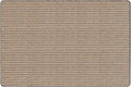 House, Home and More Skid-Resistant Carpet Indoor Area Rug Floor Mat - Black Ripple - 8 Ft X 12 Ft - Non Slip Rubber Backing, Stain Resistant, Dog Friendly, Living Room Bedroom Kitchen Entryway
