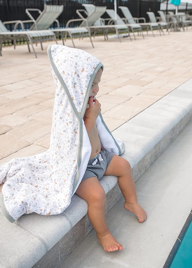 Copper Pearl Hooded Bath Towels Premium Knit/Terry Cloth Baby Towels with Hood, Pockets, and Cool Designs - Great to Gift and Make Bath Time Fun - Baby Bath Towel, Arlo