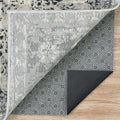 LINLA Dual Surface Felt+Rubber Non-Slip Rug Pad, 2'x8', 1/4" Thick, Strong Grip Cushioning Support Pad, Double-Side Anti-Skid, Safe for All Floor and Finishes, Extra Comfort