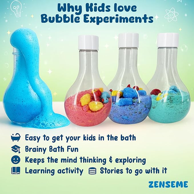Bath Bombs for Boys with Mini Toy Ducks Inside – Kids Bath Bombs Powder - Bubble Bath for Kids – Bathtime Experiment Kit Mix - Blast of Foam & Colour Surprise – Gift Set of 4