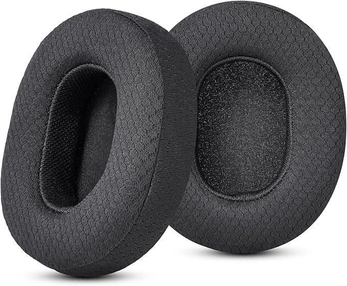 GEVO Ear Pads Replacement for Skullcandy Hesh 3 Hesh EVO Hesh ANC Headphone, Earpads Cushions for Crusher Wireless Crusher Evo Crusher ANC Headset with Memory Foam (Mesh)