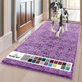 Muddy Mat® | Super Absorbent Door Mat Indoor, Microfiber Quick Dry Chenille Entryway Rug, Non-Slip Front Door Mat, Indoor Mats for Entryway, Machine Washable Pet Rug, Purple 36"x60"