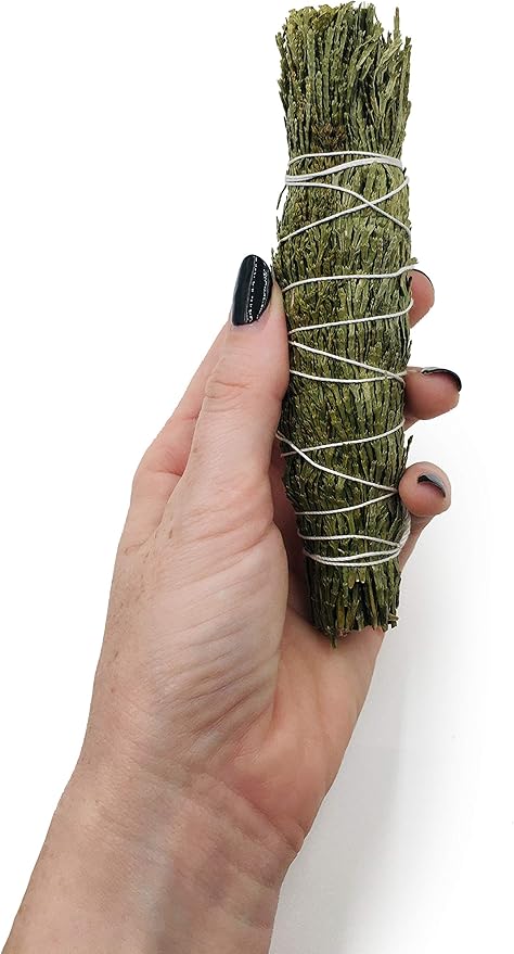 Cedar Incense Wands, Package of 3, 4" Smudge Stick Bundles