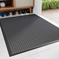 Amyracel Entrance Front Door Mat, 48"x72" All Season Weather Outside Door Mat, Heavy Duty Rubber Backing Doormat for Entryway, Low Profile Entry Indoor Door Mats for High Traffic