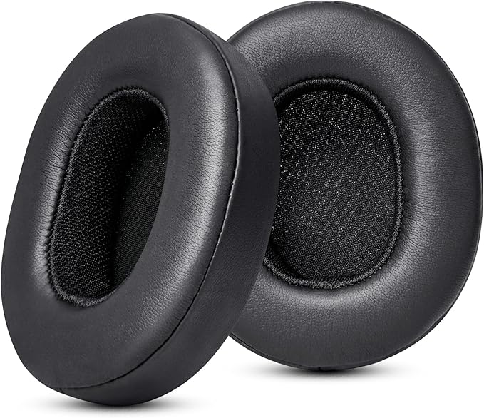 GEVO Ear Pads Replacement for Skullcandy Hesh 3 Hesh EVO Hesh ANC Headphone, Earpads Cushions for Crusher Wireless Crusher Evo Crusher ANC Headset with Protein Leather Memory Foam (Protein Leather)