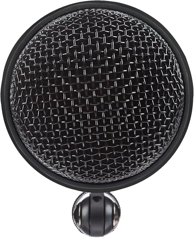 Amazon Basics Mini USB Condenser Microphone for Online Meeting, Gaming, Podcast - Black