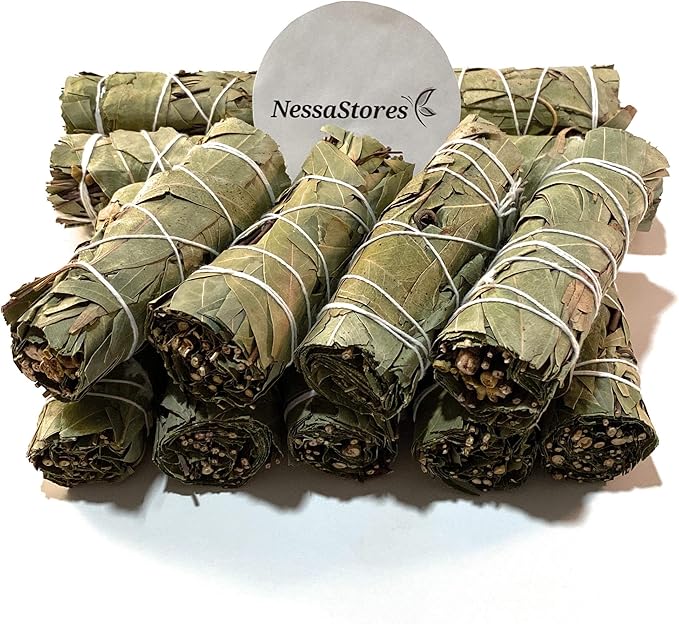 NessaStores - Bay Leaves Smudge Stick 4" Bundle #JC-169 (20 pcs)