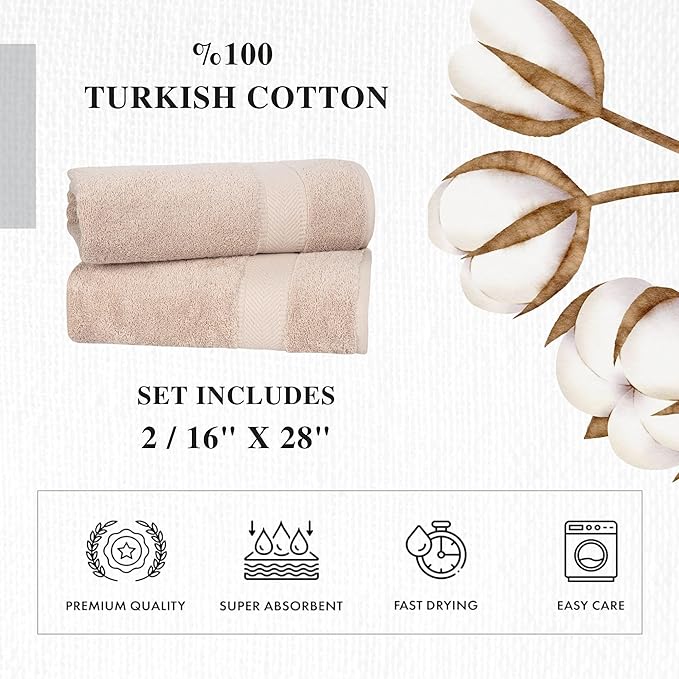 Personalized Towels - Customized Turkish Cotton Towel Set, Monogrammed Towels with Initials, Name & Embroidery, Idea for Weddings, Bridal Showers, Anniversaries, Housewarming, New Home