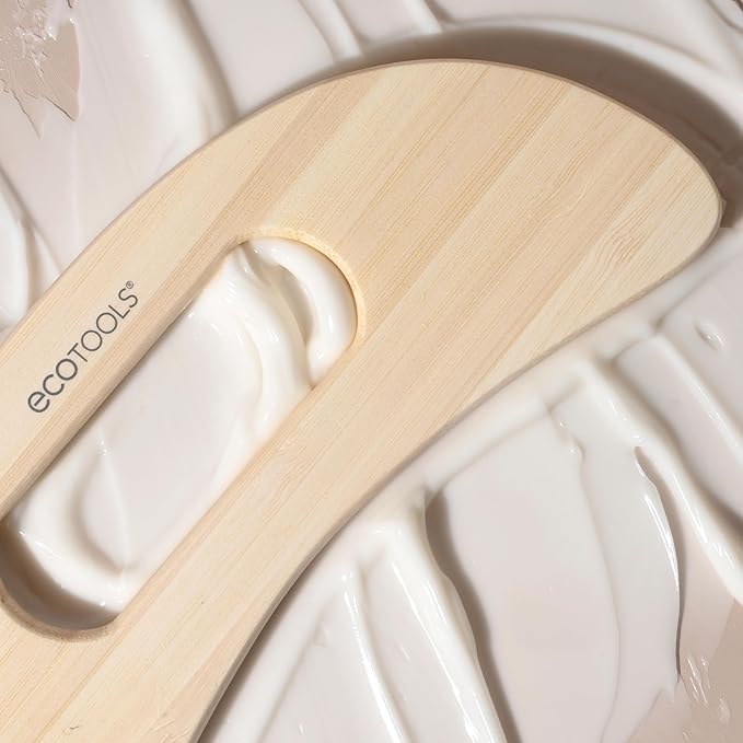 EcoTools Wooden Body Massager, Relieve Sore Muscles, Wood Massager Tool for Body, Unique Shape Provides Relaxation & Relieves Muscle Tension, Eco Friendly, Cruelty-Free, & Vegan, 1 Count