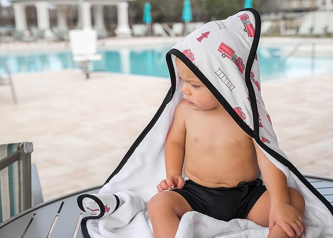 Copper Pearl Premium Knit Hooded Bath Towel Chief