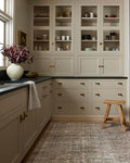 Loloi Chris Loves Julia Jules Collection JUL-09 Ink/Terracotta 2'-0'' x 5'-0'', .13" Pile Height, Accent Rug