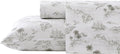 Tommy Bahama - King Sheets, Cotton Percale Bedding Set, Crisp & Cool, Stylish Bedding Set (Vintage Map Brown, King)