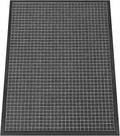 Kuyal Front Door Mat, 2'*3' Door Mat for Inside Outside Entrance,Waterproof Welcome Mats with Non-Slip Backing, Indoor Outdoor Entryway, Commercial Floor Mats, Durable & Easy to Clean, Dark Gray