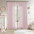 Elegant Blush Pink Semi Sheer 102 Inch Curtains Cotton Linen Textured for Living Room Bedroom Nursery Soft Light Filtering Drapes Dusty Pink Pinch Pleated Curtains with Rings Hooks 2 Panels Set