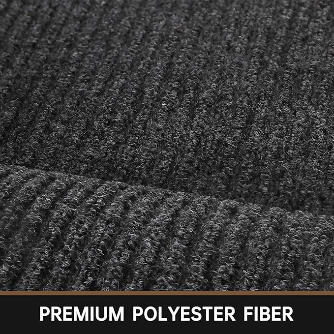 Front Door Mat, 72" x 48" Heavy Duty Indoor Outdoor Doormat, Non-Slip Welcome Mats for Entryway, Rubber Backing Low Profile Commercial Door Mats
