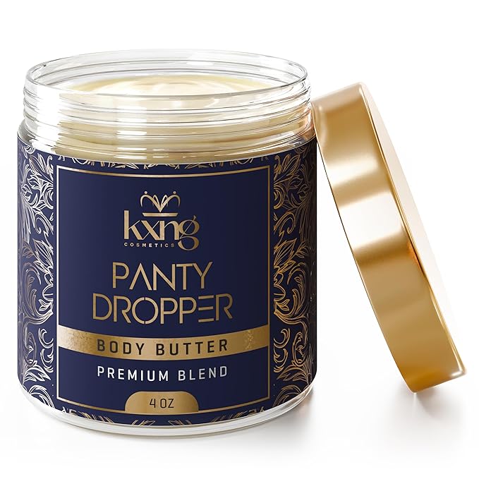 KXNG Hydrating Shea Body Butter, Whipped Moisturizer for Dry Skin, Nourishing Body Cream for Daily Use, Unisex, Cruelty-Free Skincare