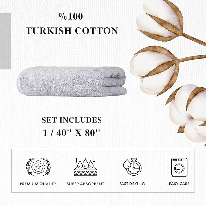 Personalized Towels - Customized Turkish Cotton Towel Set, Monogrammed Towels with Initials, Name & Embroidery, Idea for Weddings, Bridal Showers, Anniversaries, Housewarming, New Home
