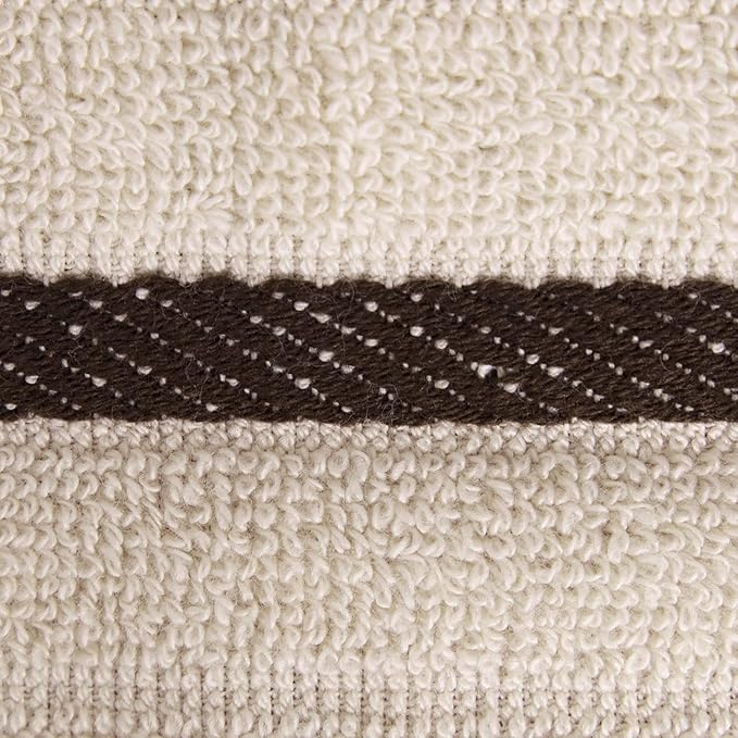 All-Clad Checked Kitchen Towel: Highly Absorbent, Super Soft Long Lasting - 100% Cotton, 17"x30" Tea Towel for Cleaning & Drying Dishes, Pans, Glassware, or Countertops, (1-Pack), Almond