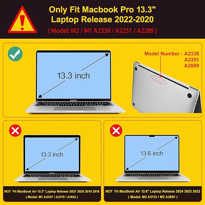 Mektron for MacBook Pro 13-inch Case 2022 2021 2020 Release A2338 M2 M1 A2289 A2251, Printed Plastic Hard Shell Cover for New MacBook Pro 13.3-inch Touch Bar Fits Touch ID，Galaxy Flower