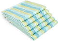 Full Circle Tidy 100% Organic Cotton Dish Cloths, Set of 5, Spring Green