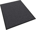 Front Door Mat, 60" x 48" Heavy Duty Indoor Outdoor Doormat, Non-Slip Welcome Mats for Entryway, Rubber Backing Low Profile Commercial Door Mats