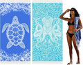 Thin Turkish Beach Towel Lightweight Quick Dry Absorbent Cotton Bathroom Bath Pool Swim Towels Extra Large Oversized Sand Free Beach Accessories Essentials Cloud Gifts for Adult