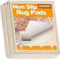 Songrey Non-Slip Rug Pad Round 6 FT, Extra Thick Carpet Pads for Hard Surfaces, Prevents Sliding and Secures Rugs, Provides Floor Protection with Comfort Cushioning