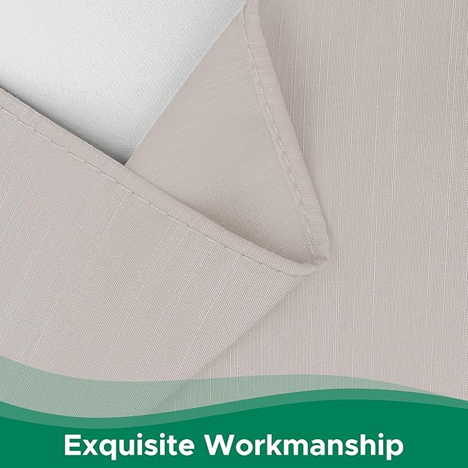 Biscaynebay Wrap Around Bed Skirts for Queen Beds with 18" Drop, Camel Grey Adjustable Elastic Dust Ruffles Easy Fit Wrinkle Resistant Silky Luxurious Fabric Machine Washable