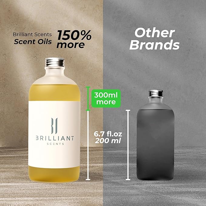 Brilliant Scents Magic Splash Scent | Fresh Air, Lemon Peel, Melon | Luxury Home & Business Scent | Fragrance Oil | 200ML