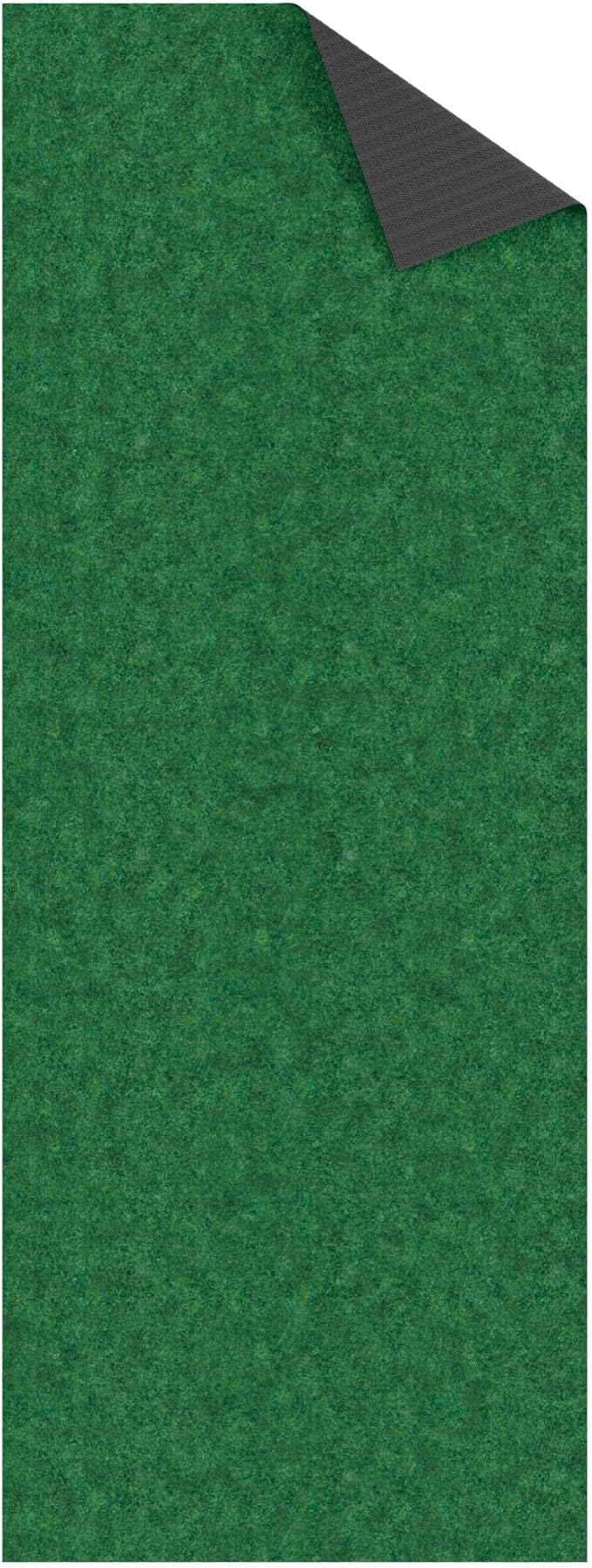 Ottomanson 2'7" x 7' Hallway Runner with Scraper Pile - Extra Durable Non-Slip Rug Mat for Indoor & Outdoor Use - Ideal for Kitchen, Entryway & Garage - High-Traffic Carpet, Green