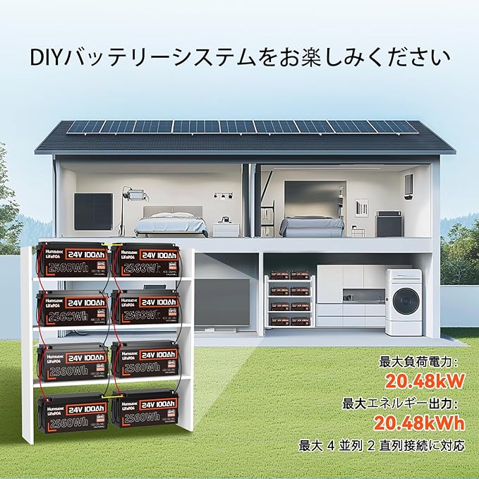 24V 100Ah LiFePO4 Lithium Battery, Built-in 100A BMS with Low-Temp, 15000+ Deep Cycles 10 Years Lifespan, 2560Wh Lithium Iron Phosphate Battery, for RV Solar Energy Off Grid Trolling Motor