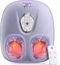 RENPHO Foot Massager Machine with Heat [2026 Upgraded], Shiatsu Foot Massager for Plantar Fasciitis, Christmas Gifts for Women, Cordless Control, Best Gifts for Women/Mom/Wife, PU