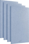 Acoustic Panels, 4 Pack ROOM KIT, Large, 46" x 23", Pale Blue