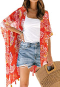 Moss Rose Women Summer Bikini Kimono Bathing Suit Cover Ups for Swimwear