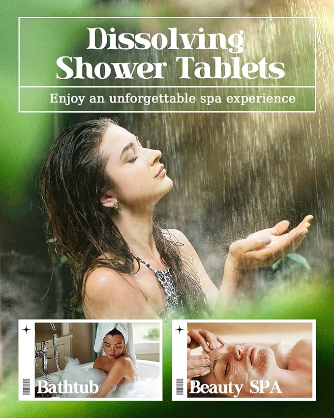 Shower Steamers Aromatherapy 16 Pack, Stocking Stuffers Christmas Gifts for Women, White Elephant Gifts for Adults, Eucalyptus for Shower Quick Relief Nasal Congestion, Self Care & Home Spa Relaxation