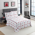 NORTHWEST Officially Licensed Chicago Bulls NBA Full Size Sheet Set – Soft Team Logo Bedding for Dorms, Bedrooms, Fan Caves & Game Day Style