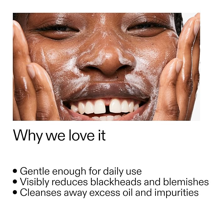 The INKEY List Salicylic Acid Cleanser, Face Wash for Blemishes, Blackheads, Oily Skin and Breakouts, Non-Drying Facial Cleanser Safe for All Skin Types, 5.0 fl oz