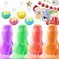 Bath Potion for Kids - 8 Pack Skin Friendly Foam Bath Toys, Colorful Foams & Bubbles Fragrance Color Potions for Kids, Best Presents, Fun & Educational - 60g/Bottle