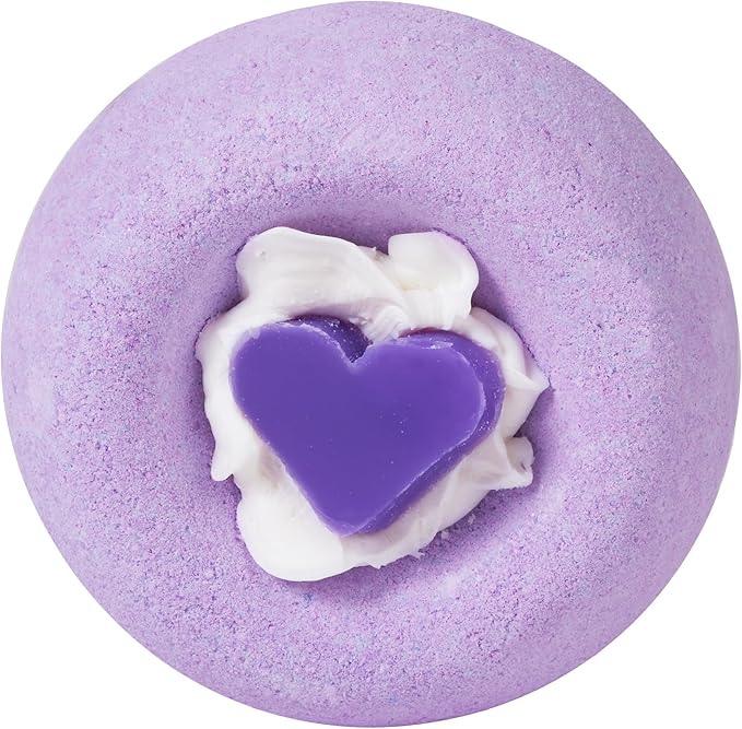 ANIHANA Bath Bombs with Coconut Oil, Paraben Free, Hand-Crafted Luxury Fizzers, Refreshing Lavender Love Scent, 6.3 oz Each, 3 Pack