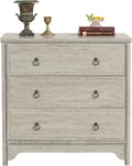 Chogori Solid Wood Dresser for Bedroom- Natural Wood Veneers & Water Based Paint Finished- Vintage Chests of Drawers, Small 3 Drawer Dresser (1, Antique Gray)