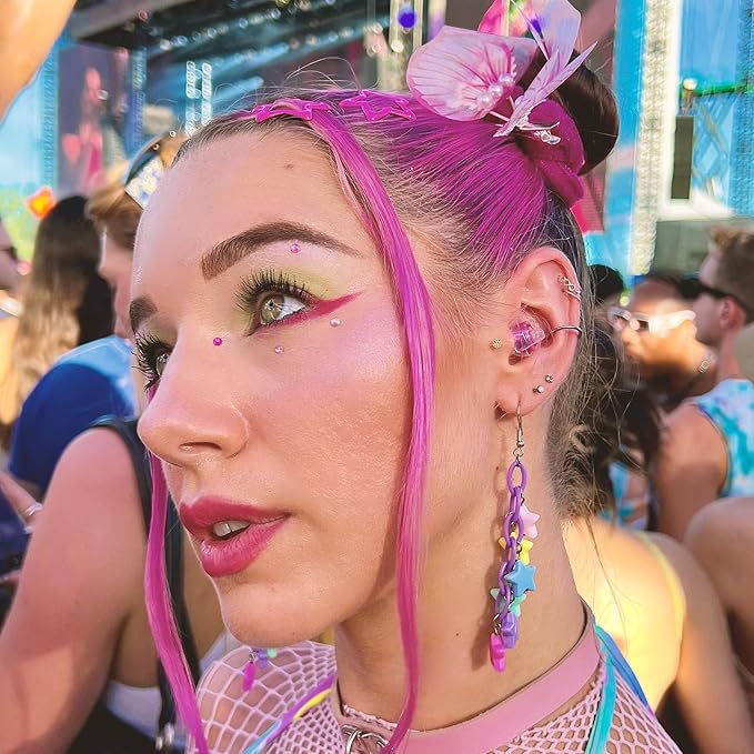Eargasm High Fidelity Earplugs with Pink Filters - Reusable Noise Reduction Hearing Protection Ear-Plugs with Carrying Case for Concerts, Festivals, Raves, Musicians, Live Music, Sporting Events