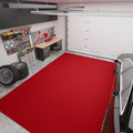 Ottomanson 6'6" x 52' Hallway Runner with Scraper Pile Extra Durable Non-Slip Rug Mat for Indoor & Outdoor Use - Ideal for Kitchen, Entryway, Patio & Garage - High-Traffic Carpet, Red