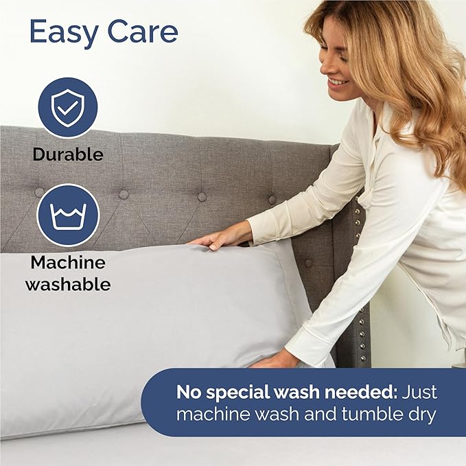 Twin 4 Piece Sheet Set - Cooling, Comfy & Breathable - Hotel Luxury Bedding, Includes Fitted Sheet for Women, Men, Kids & Teens - 1 Flat, 1 Fitted Sheet, 2 Pillowcases with Deep Pockets - French Grey