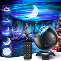Northern Lights Projector Galaxy Projector for Bedroom, 300+Colors Modes Aurora Light,15White Noise&Bluetooth Star Projector Galaxy Lights, Remote Ambient Lighting,Lights for Bedroom Gifts for Boys