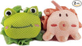 Shower Loofah Sponges for Kids,Cute Frog and Octopus Shape Toddler Bath Exfoliating Body Scrubber Mesh Loofahs Sponge[2 Pack],Designed for Baby Women Boys and Girl