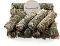NessaStores 12 pcs California White Sage & Cedar Smudge Sticks, 4-Inch Hand Tied, All Natural, Ethically Sourced for Negative Energy Removal Home Cleansing, & Attracting Positivity JC-166